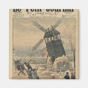 Imán Bajando uno de los últimos molinos de viento