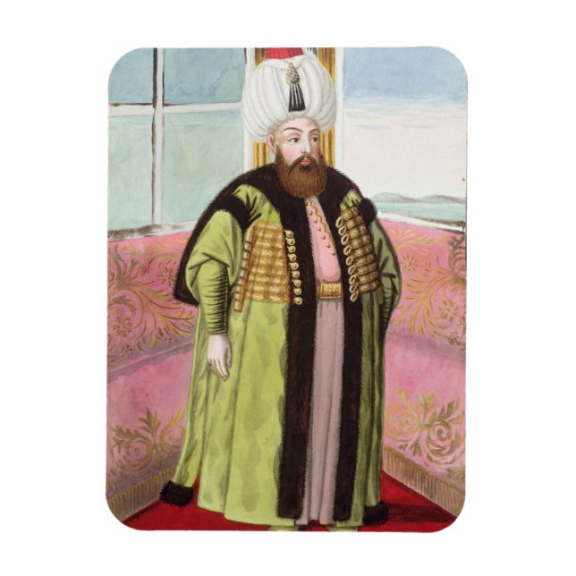 Imán Bajazet (Bayezid) II (c.1447-1512) llamado 'Adli', (Vertical)