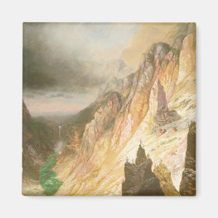 Imán Baje las caídas, Gran Cañón del Yellowstone