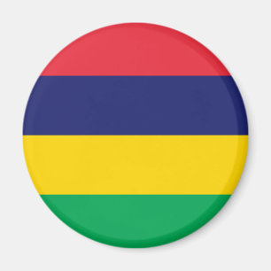 Imán ¡Bajo costo! Bandera de Mauricio