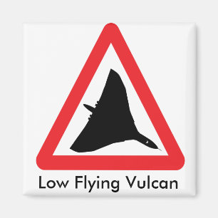 Imán bajo de Vulcan que vuela