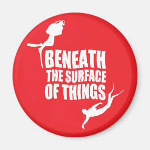 Imán Bajo La Superficie   Cita de buceo Scuba