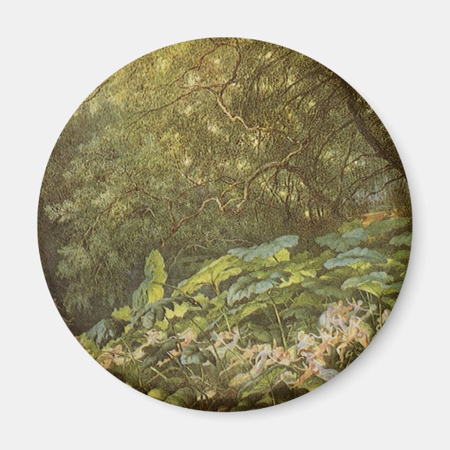 Imán Bajo las hojas del muelle de Richard Doyle, arte d (Frente)