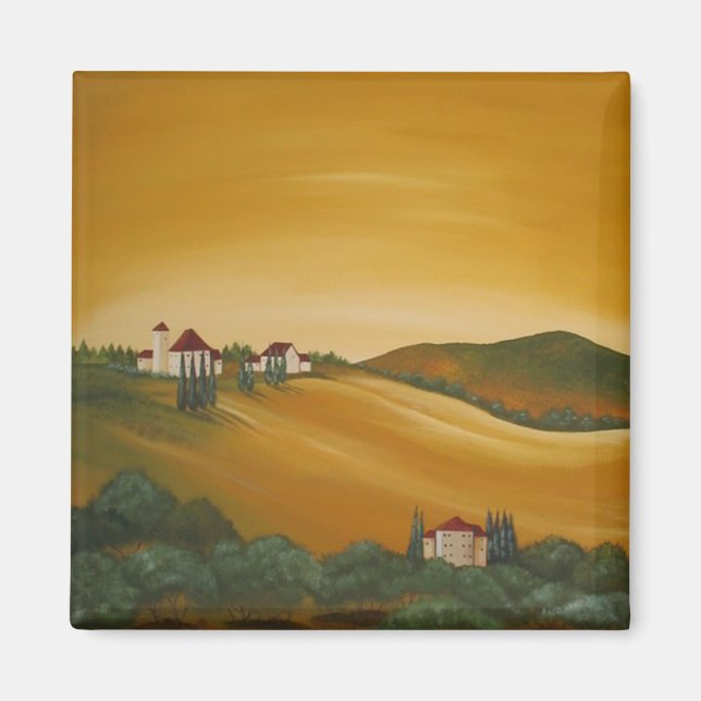 Imán Bajo un sol toscano (Frente)