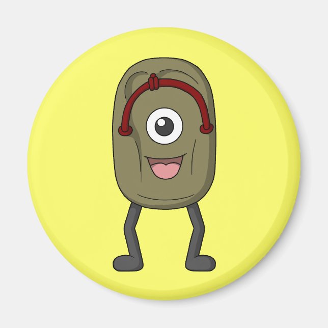 Imán Bake-zori (Sandal fantasma japonés) (Frente)