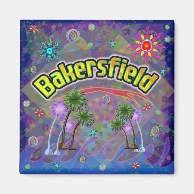 Imán Bakersfield Noble Voyage Magnet (Frente)