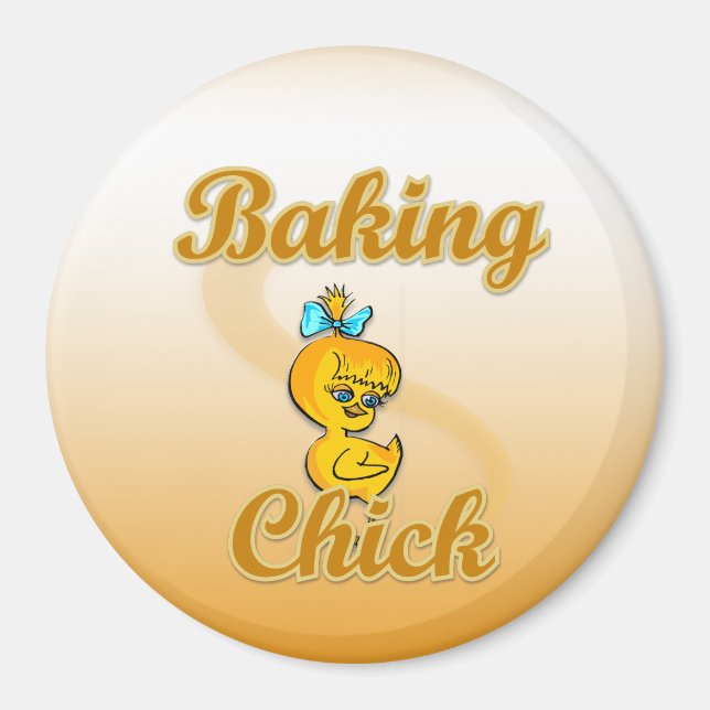 Imán Baking Chick (Frente)