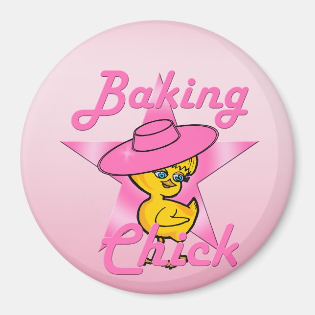 Imán Baking Chick #8 (Frente)