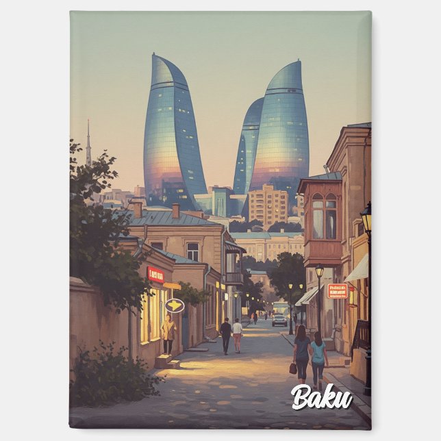 Imán Baku Azerbaijan Travel  (Anverso)