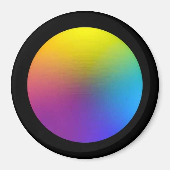 Imán Bala arco iris (Frente)