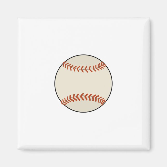 Imán Bala de béisbol (Frente)