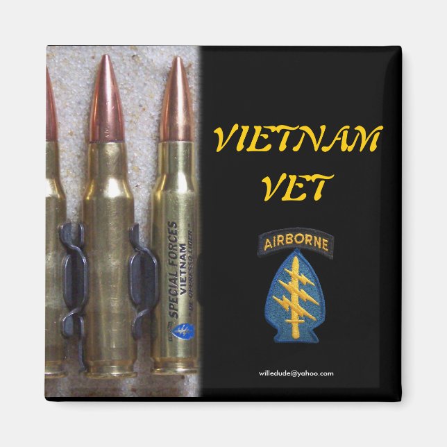 Imán bala fuerzas especiales nam imnet frigorífico vete (Frente)