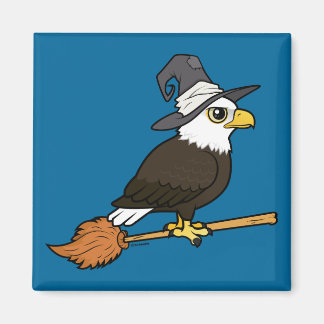 Imán Bald Eagle Halloween