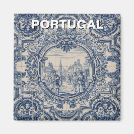 Imán Baldosa de Azulejo de Portugal