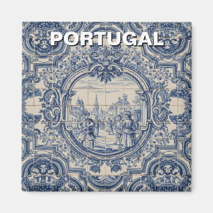 Imán Baldosa de Azulejo de Portugal
