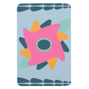 Imán Baldosas de colores decorativos