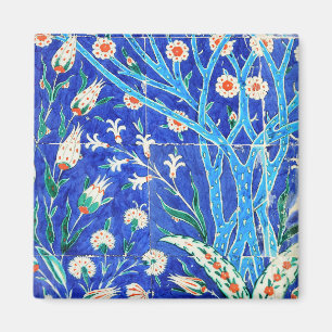 Imán Baldosas florales turcas