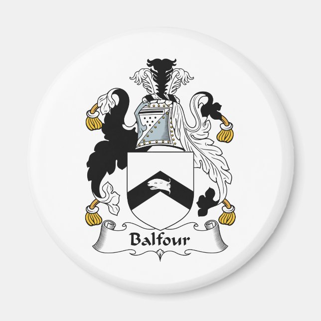 Imán Balfour Family Crest (Frente)