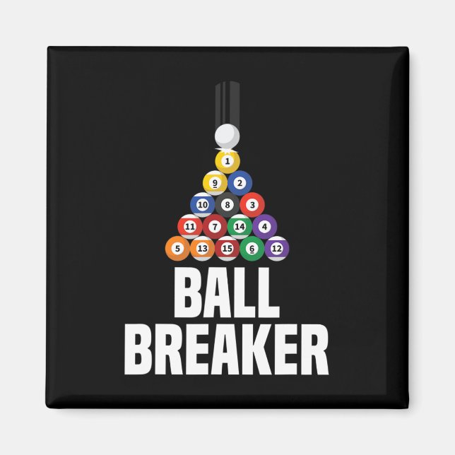 Imán Ball Breaker Funny (Frente)