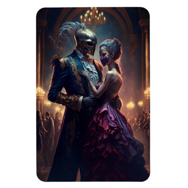 Imán Ball Masquerade (Vertical)