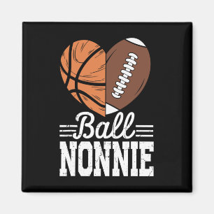 Imán Ball Nonnie Basketball Football Player Sport Lover