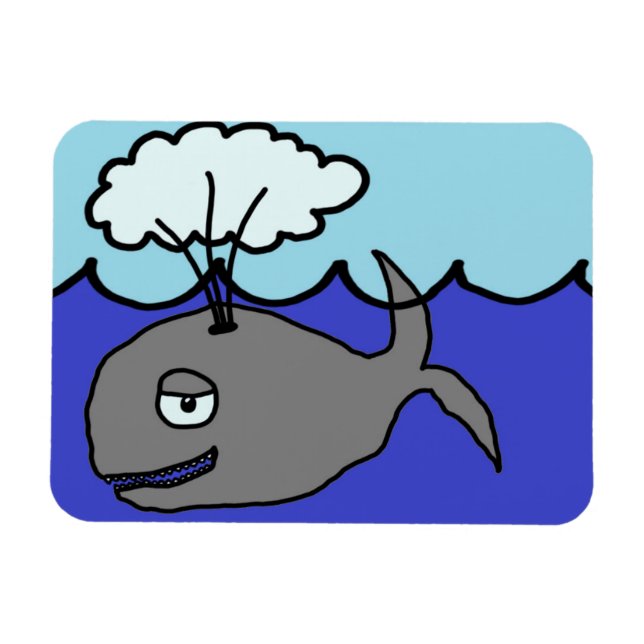 Imán Ballena (Horizontal)