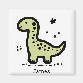 Imán Ballena bebé adorable - Kawaii Sea Creature Line A