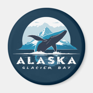 Imán Ballena de la Bahía del Glaciar - Alaska