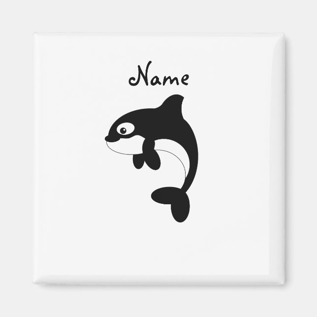 Imán Ballena de orca (Frente)