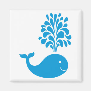 Imán Ballena divertida