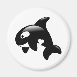 Imán Ballena pequeña orca