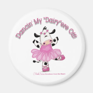 Imán Ballerina Cow