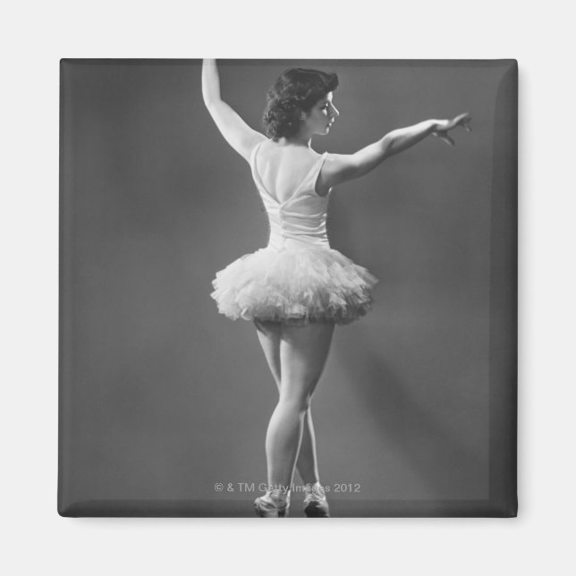 Imán Ballerina en Tutu (Frente)