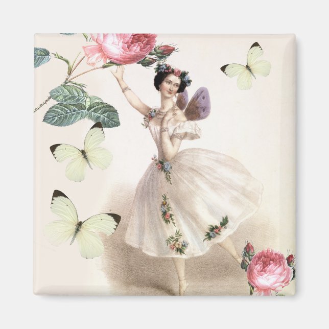 Imán Ballerina Fairy (Frente)