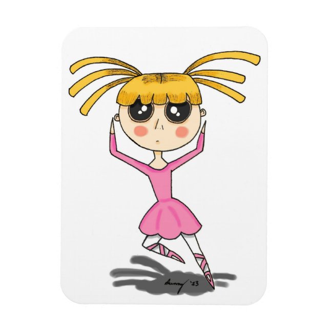 Imán Ballerina Flexible Magnet (Vertical)