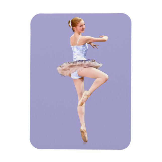Imán Ballerina Personalizable Magnet (Vertical)