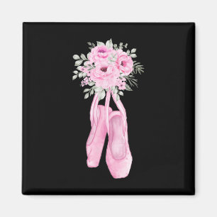 Imán Ballerina Pointe Shoes Fllet Ballet Bailarina Spri