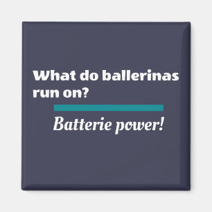 Imán Ballet Ballet Ballet Chiste Batería