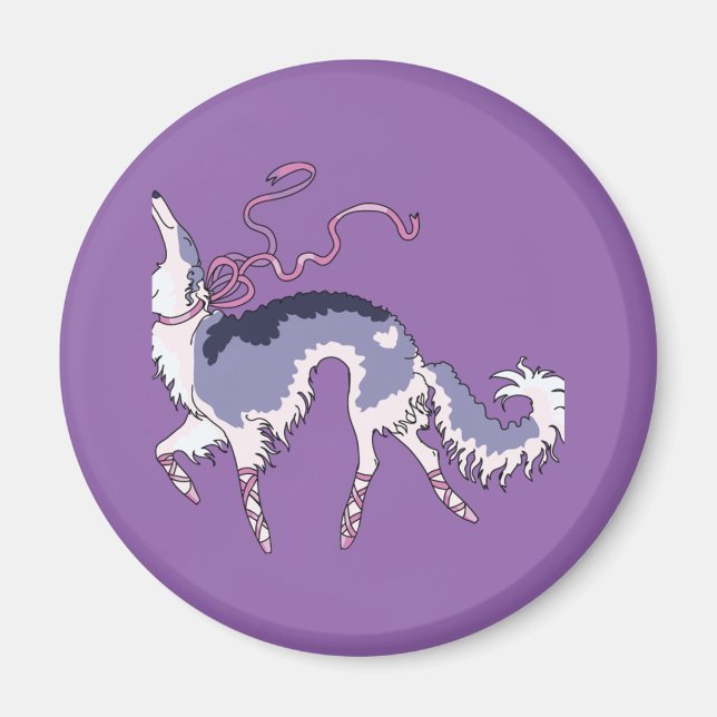 Imán Ballet Borzoi (Frente)