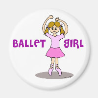 Ballet Chica Magnet