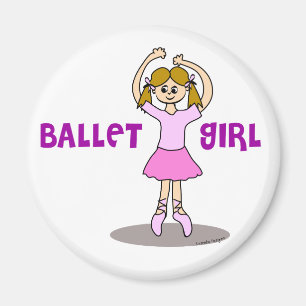 Imán Ballet Chica Magnet