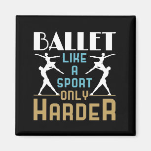 Imán Ballet como deporte sólo bailarín más duro
