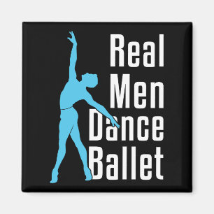 Imán Ballet de baile de hombres reales