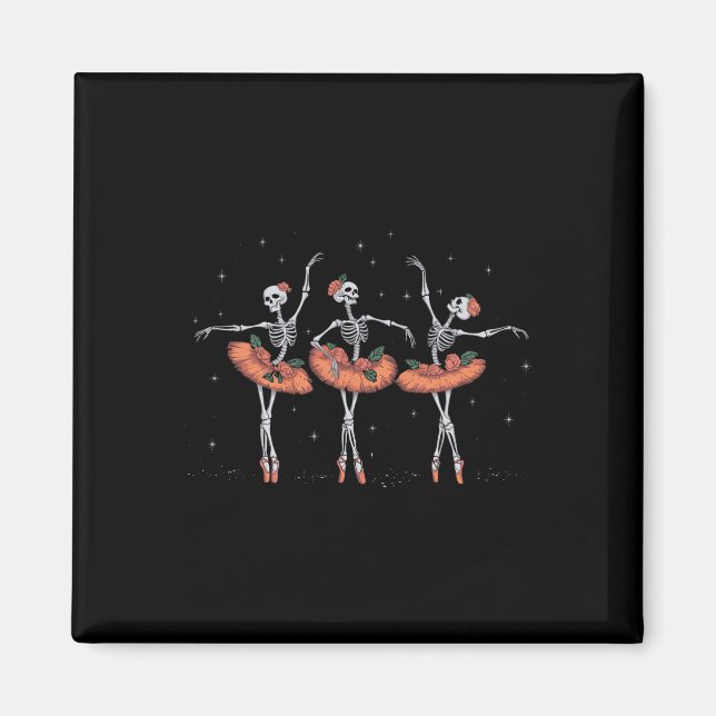Imán Ballet Skeleton 2 (Frente)