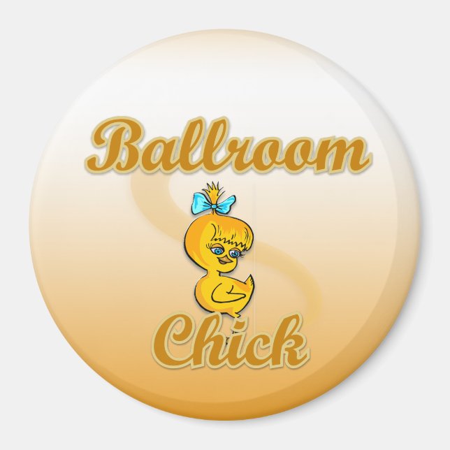 Imán Ballroom Chick (Frente)