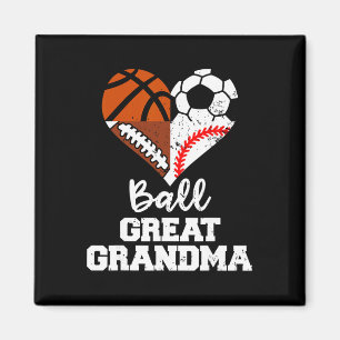 Imán Balón Bisabuela Fútbol Fútbol Americano Béisbol Ca