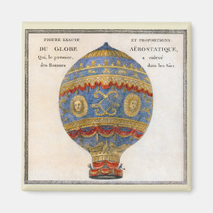 Imán Balón de aire caliente de los hermanos Montgolfier