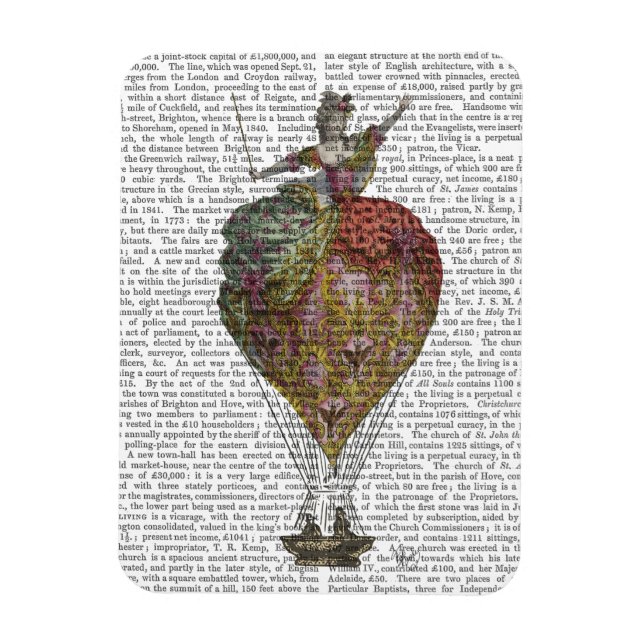 Imán Balón de aire caliente Mujer 3 (Vertical)