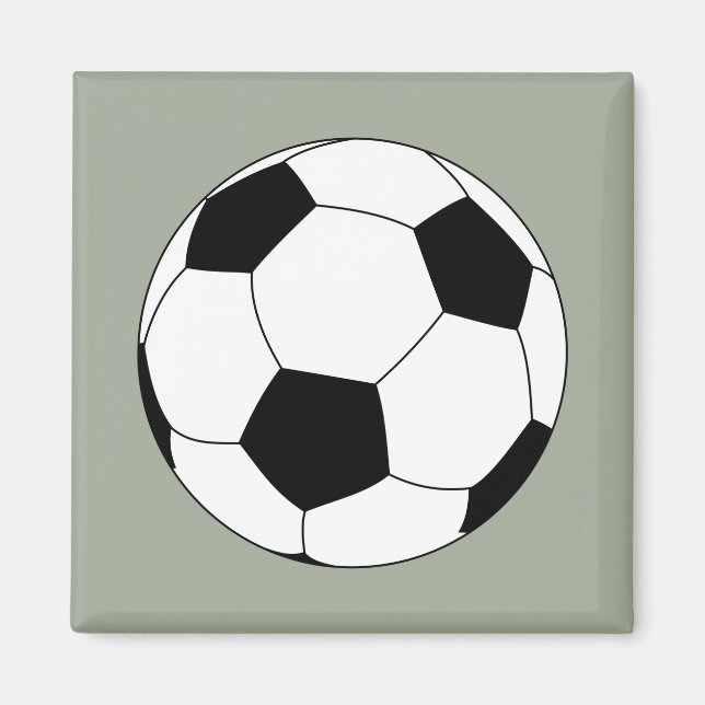 Imán Balón de fútbol (fútbol) (Frente)