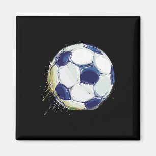 Imán Balón de fútbol soccer atlético jugador de deporte